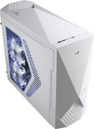 White, No PSU, ATX, Midi