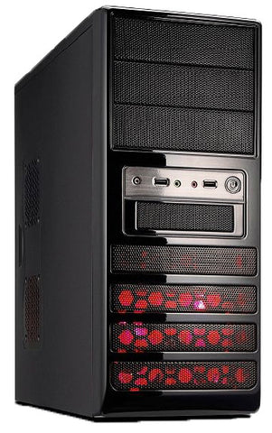 mATX/ATX, Red, USB3, 2YR
