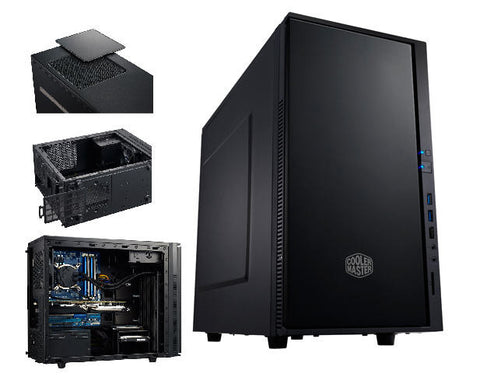 2x USB3.0+1x USB2.0, mATX, Sil