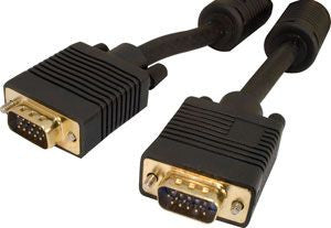 Moulded, triple shielded, HD15