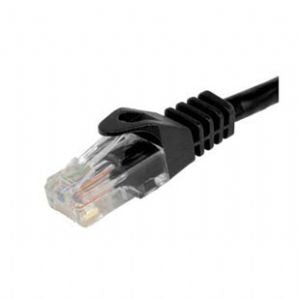 Black Patch Lead RJ45