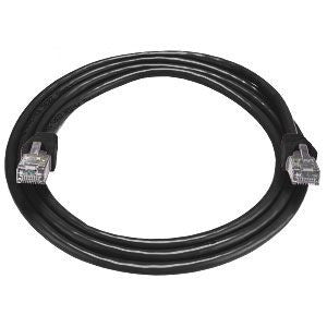 Black Patch Lead RJ45