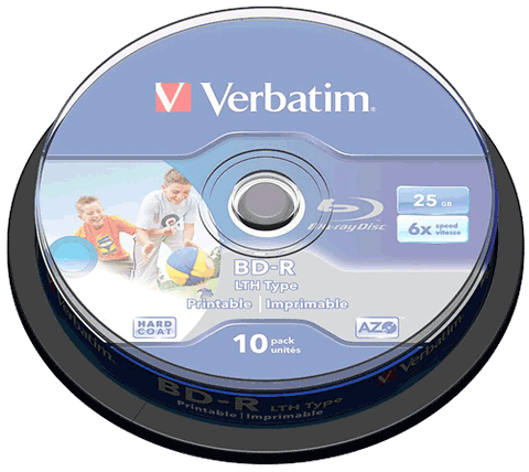6 x speed , BD-R Disks