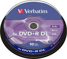 8.5GB, 10 Pack Spindle
