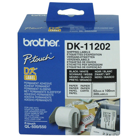 62mmX100mm,300 labels per roll