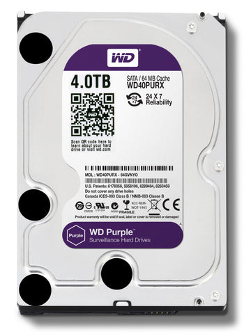 WD40PURX/SATA3/3.5'/3YRSWAR