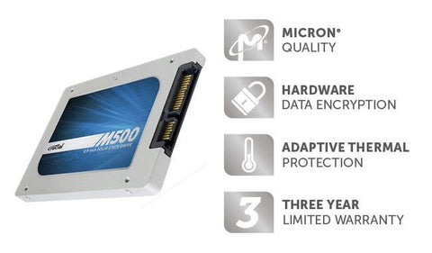 7mm with 9.5mm adaptor SATA3