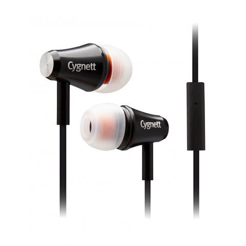 In-Ear Style with Mic - Black
