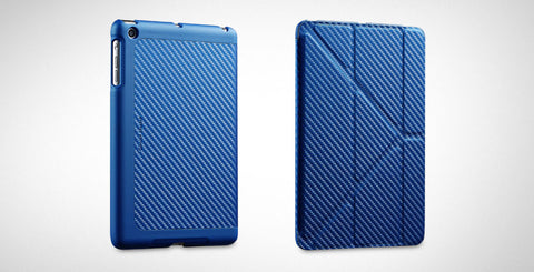 Mini Blue, Carbon Texture