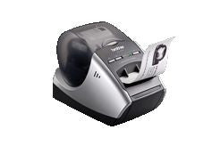 Prints barcodes, banners etc