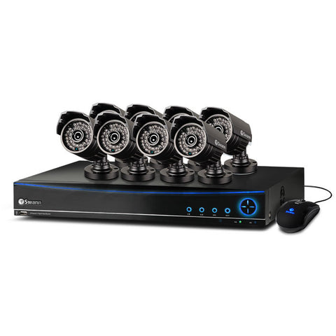 8 x PRO-535 Cams, DVR Recorder