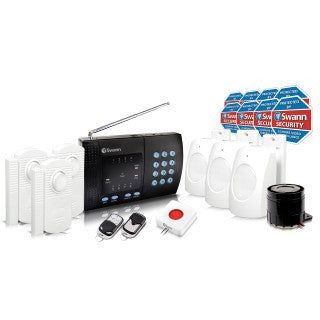3 PIR Sensors 2 Remotes Keypad
