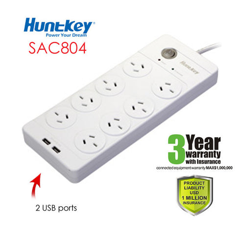 With 2 USB Ports 3YR Warranty