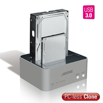 2.5' or 3.5' SATA, USB3 Hot Sw