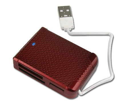 USB2.0, Red, in Blister Pack